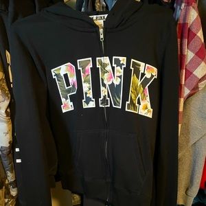 Victorias Secret Pink Zip Hoodie XS